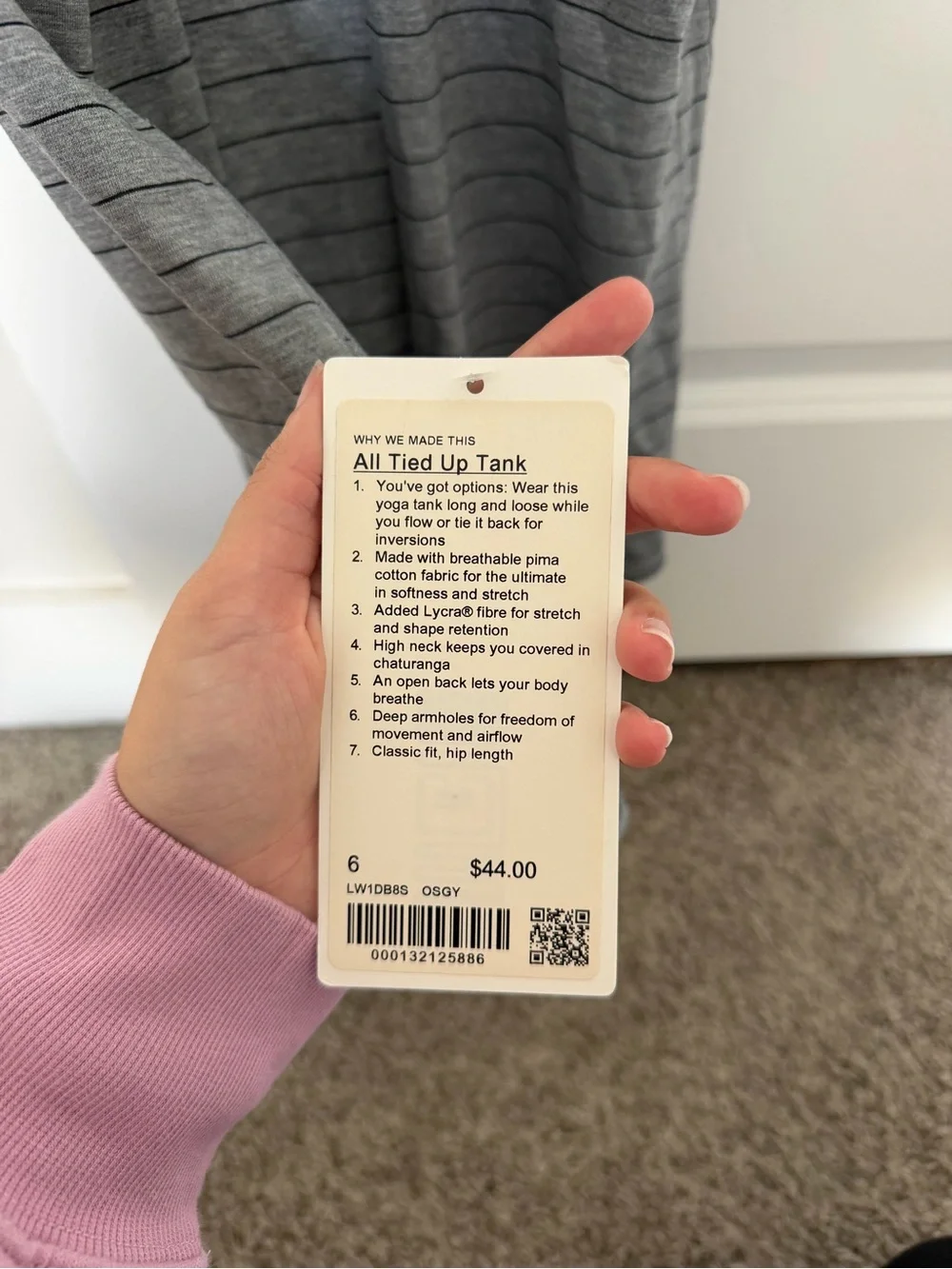 Lululemon All Tied Up Tank Top - Picture 4 of 9
